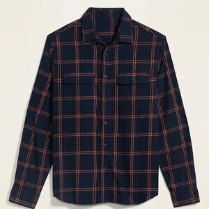 Old Navy Regular fit button up plaid flannel